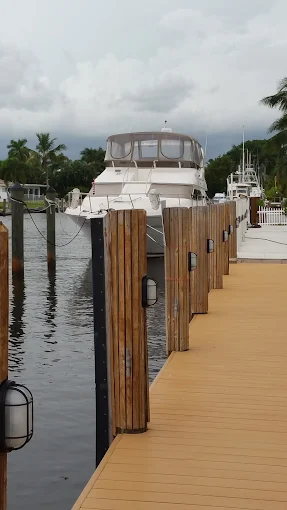 Dock lighting installation